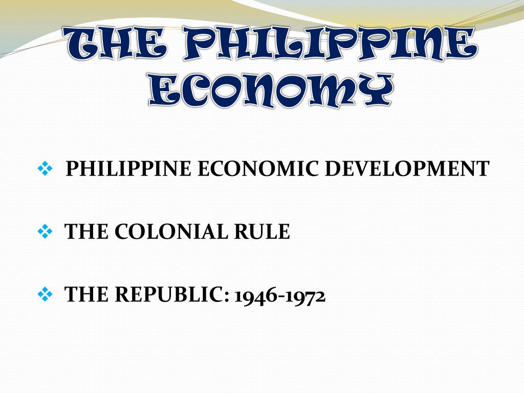 essay about economic in the philippines