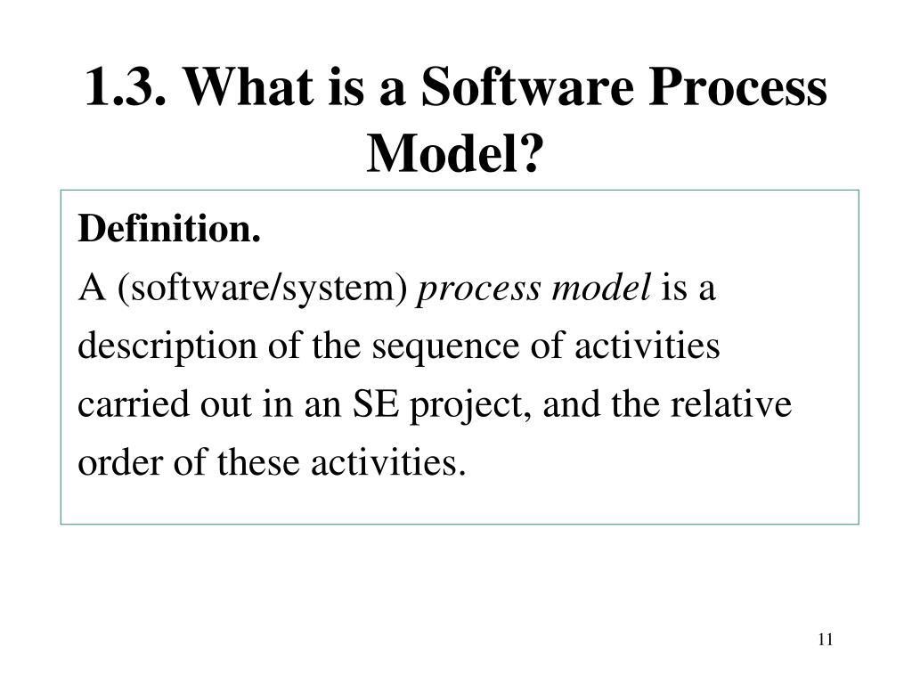 PPT - 1. Software Process Models (Sommerville Chapters 4, 17, 19, 12.4 ...