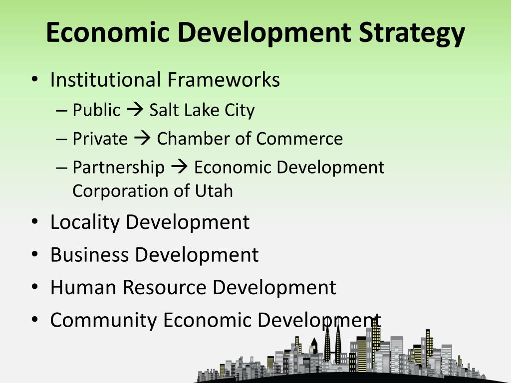 economic development strategy case study