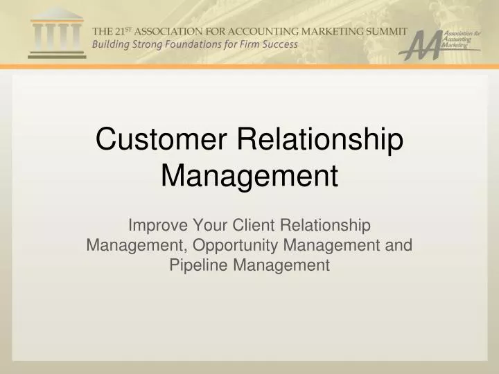 customer relationship management n.