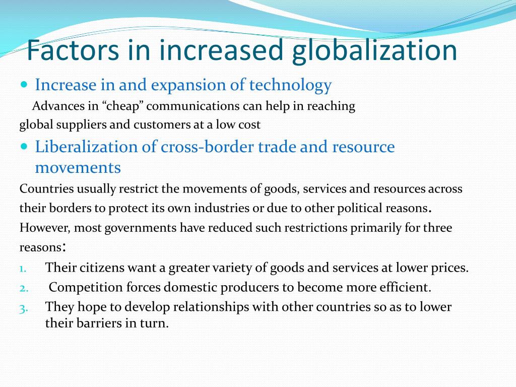 PPT - The impact of Globalization on marketing PowerPoint Presentation -  ID:1665658