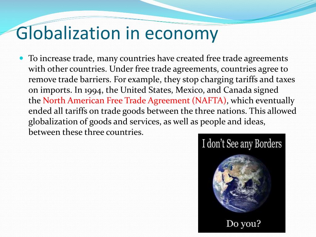 economic globalization presentation