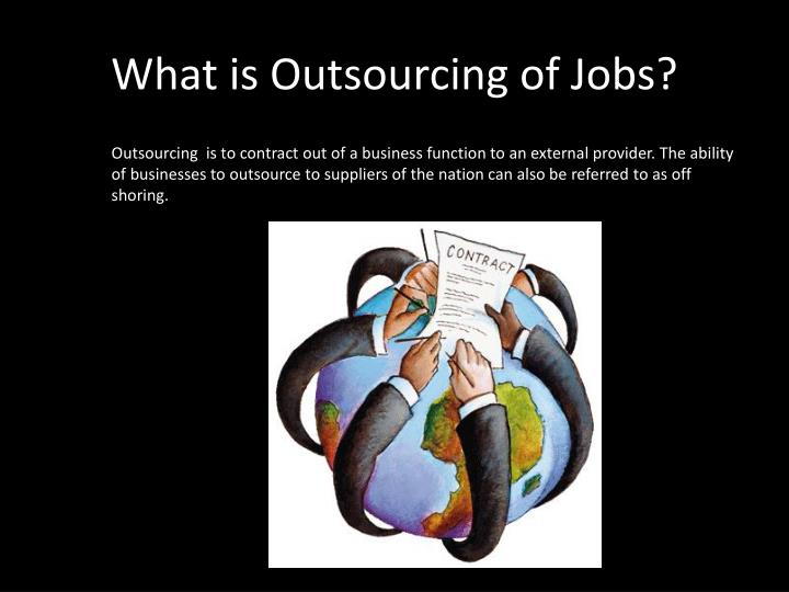 outsourcing jobs from usa