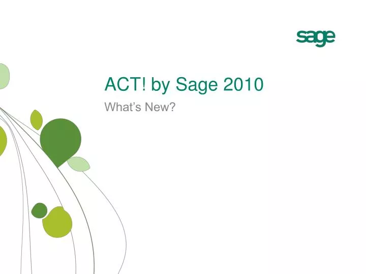 act by sage 2010 download act by sage 2010 download