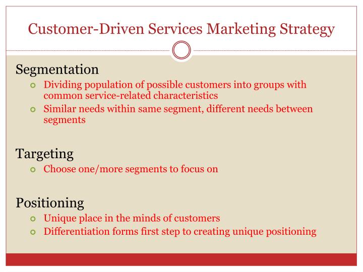 customer driven strategic marketing Market-driven strategy customer focus the marketing concept has proposed a customer focus for half a century, yet until the 1990s. customer driven strategic marketing Market-driven strategy customer focus the marketing concept has proposed a customer focus for half a century, yet until the 1990s.