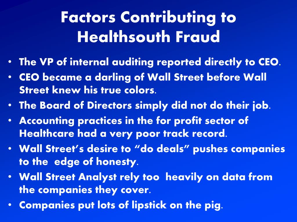 healthsouth auditors