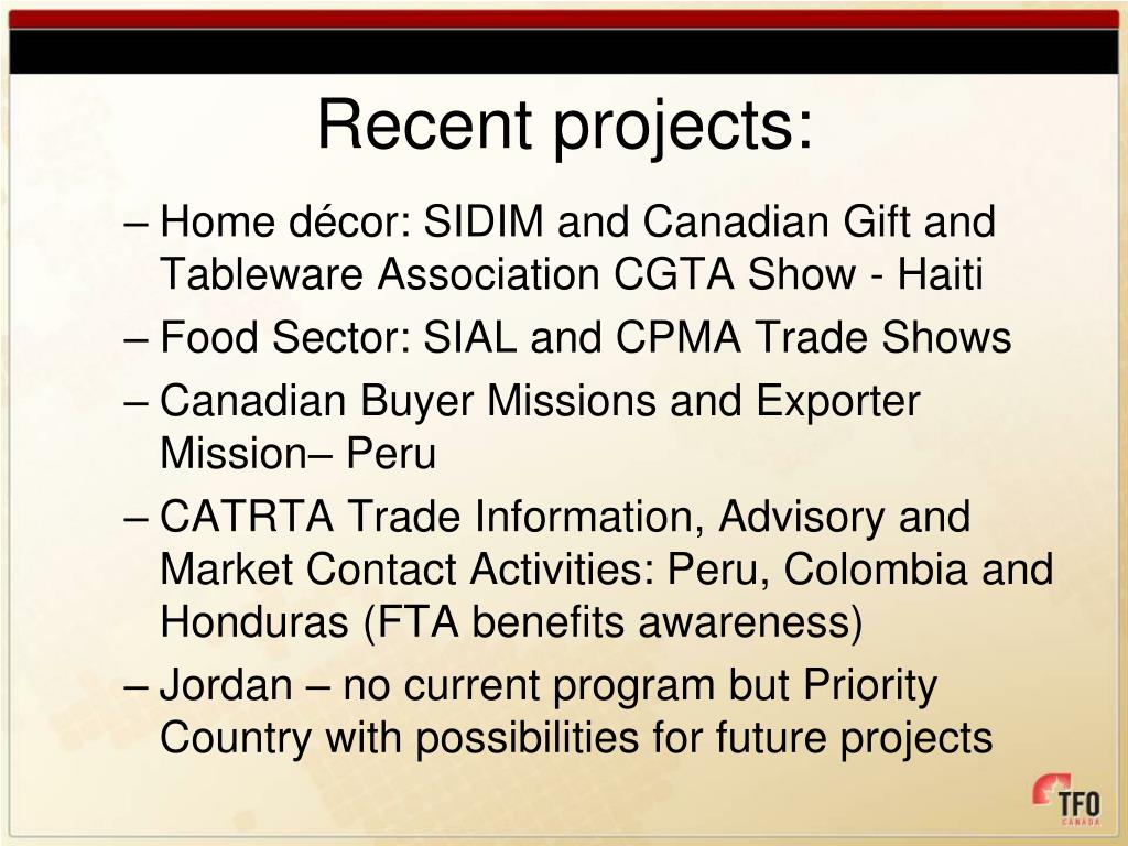 PPT Exporting to Canada TFO Canada PowerPoint Presentation, free