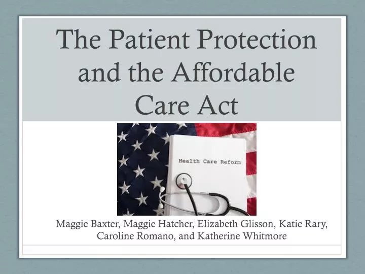 ppt-the-patient-protection-and-the-affordable-care-act-powerpoint