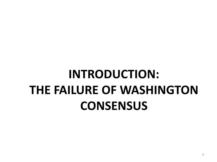 an introduction to the history of washington consensus Building support for a new unifying economic paradigm to replace the discredited washington consensus will be an analytically challenging, politically demanding, and. an introduction to the history of washington consensus Building support for a new unifying economic paradigm to replace the discredited washington consensus will be an analytically challenging, politically demanding, and.