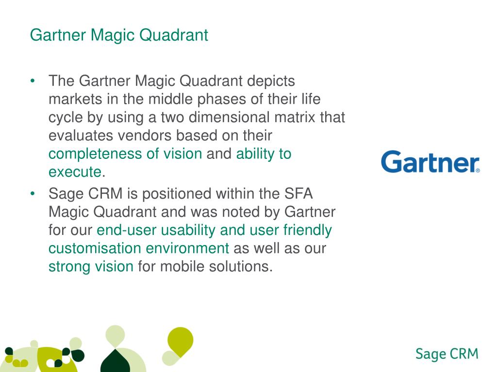 PPT Sage CRM awarded industry analyst awards. PowerPoint Presentation