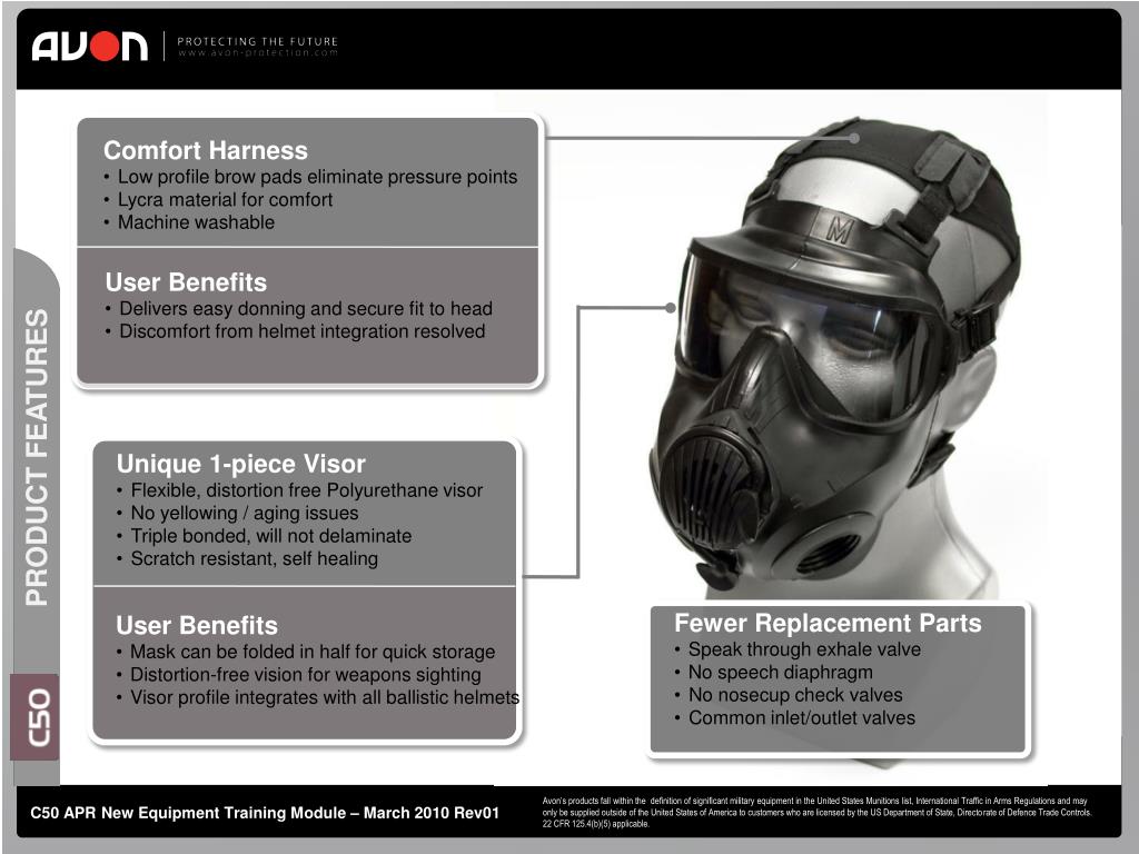 Ppt C50 Protective Mask New Equipment Training Powerpoint