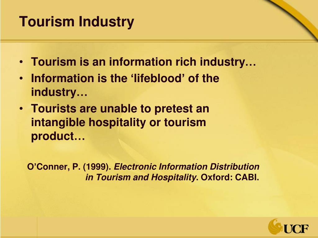 tourism e commerce industry