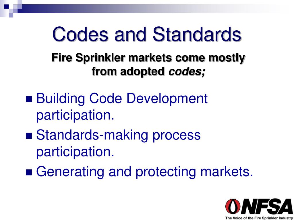 PPT - To protect lives and property from fire through the wide-spread ...