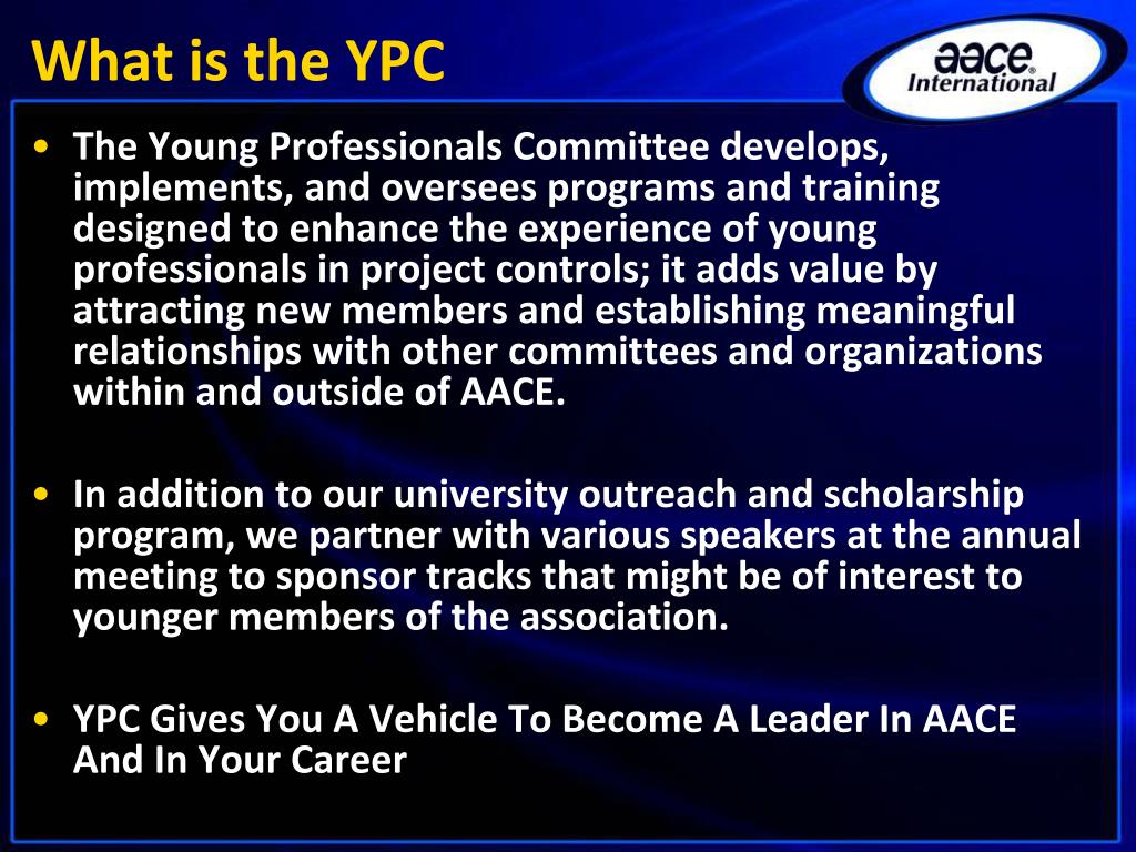 PPT - Southern California Section & Young Professionals Committee ( YPC ...