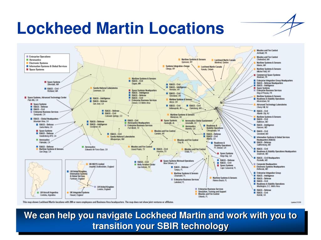 Lockheed Martin Campus Map