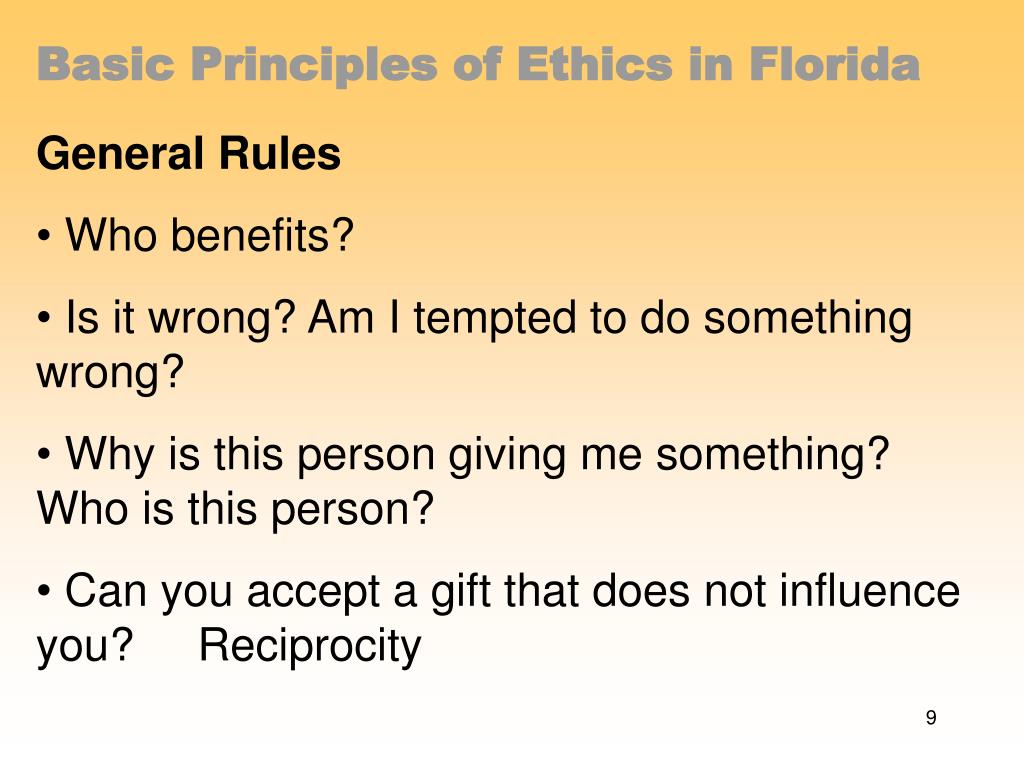 PPT Ethics Law of Florida PowerPoint Presentation, free download ID