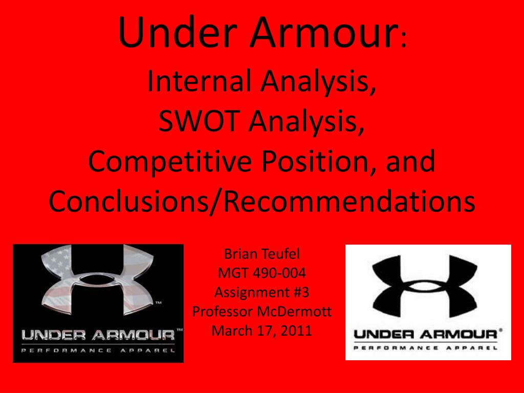 PPT - Under Armour: PEST and Industry Analysis PowerPoint Presentation -  ID:1669384