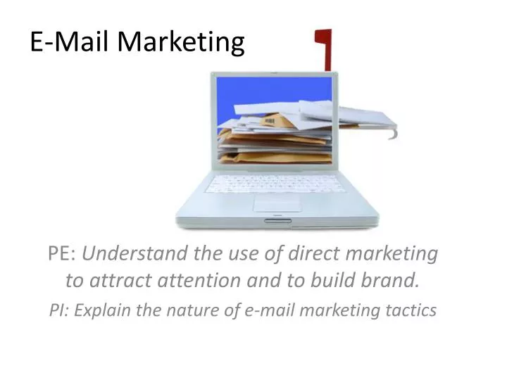 e mail marketing n.
