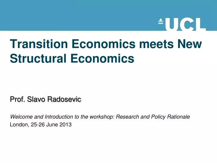 transition economics meets new structural economics n.