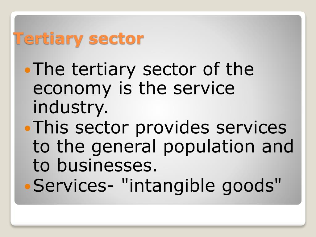 Ppt Economic Sectors Powerpoint Presentation Free Download Id1671842