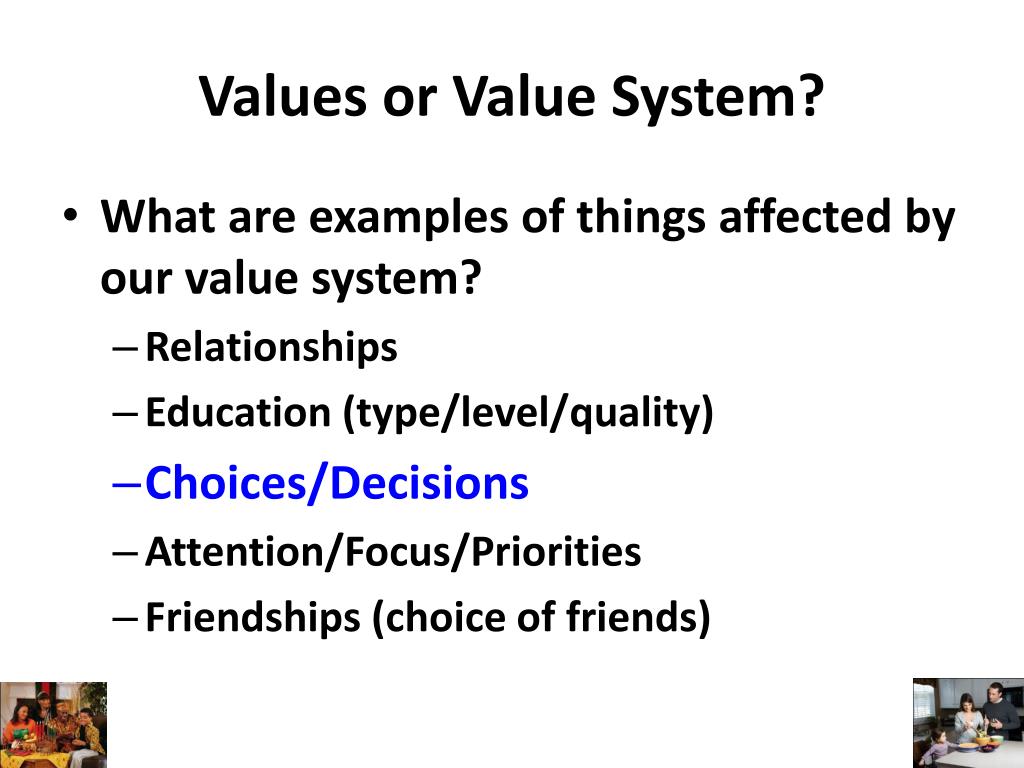 Values Vs System PPT - RCCG The King’s Palace Family Life Ministry Focus of the Family ...