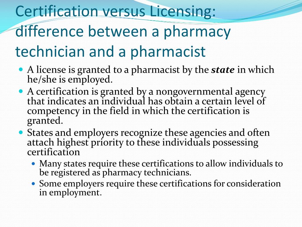PPT Pharmacy Technician’s Course. LaGuardia Community College