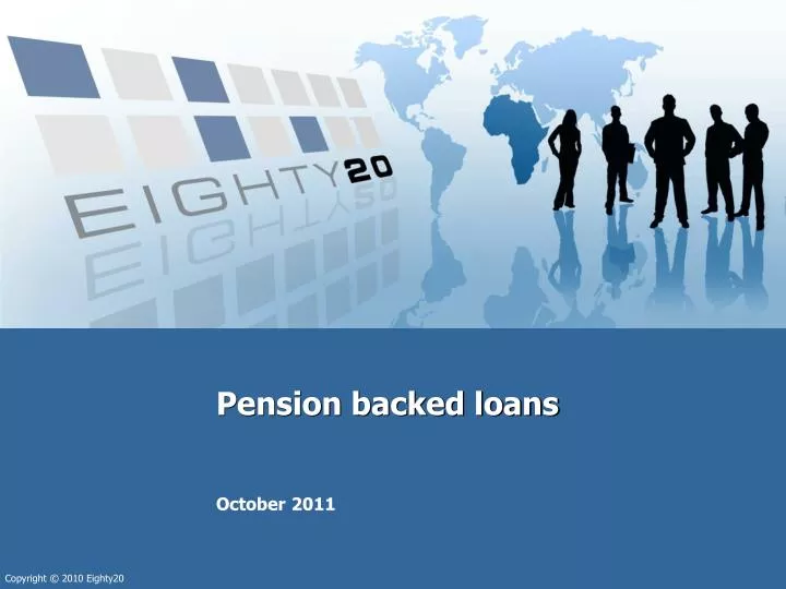 PPT Pension backed loans PowerPoint Presentation, free download ID