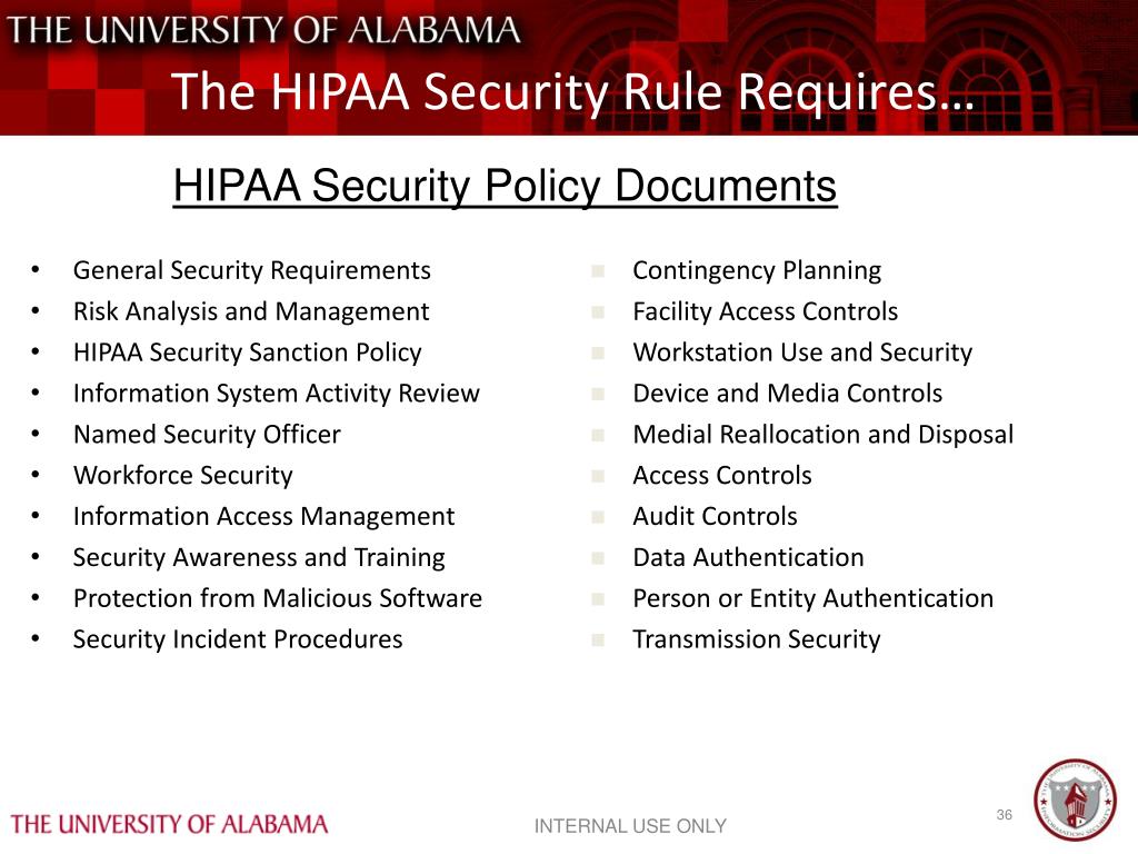 PPT - University Medical Center HIPAA Privacy and Security Training ...