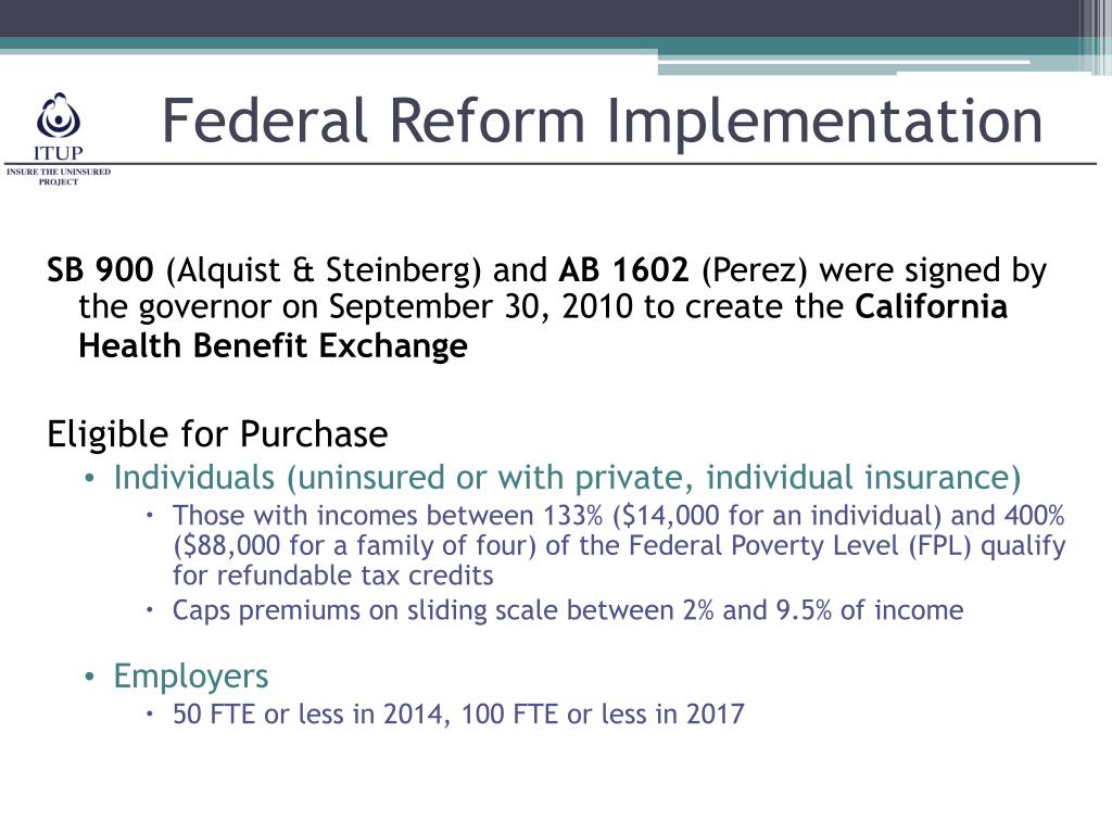PPT - Federal Health Reform: Impact on Businesses PowerPoint ...