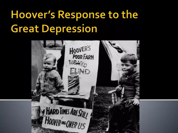 the great depression powerpoint