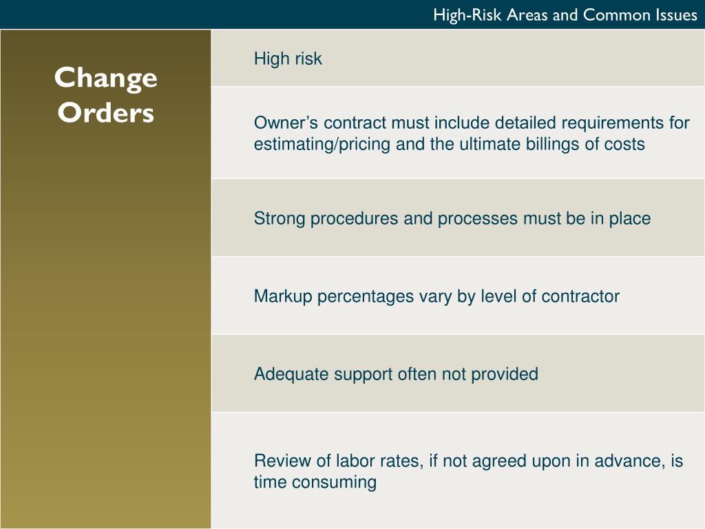 PPT - Construction Auditing Risk and Cost Segregation Strategies for ...