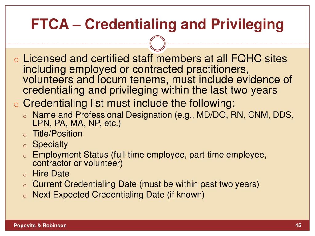credentialing and privileging kkm