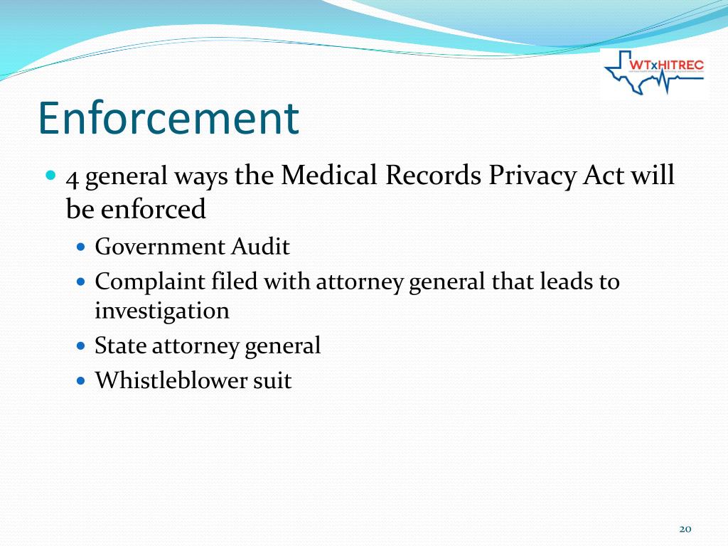 PPT House Bill 300 The Texas Medical Records Privacy Act The Impact on all of us* PowerPoint