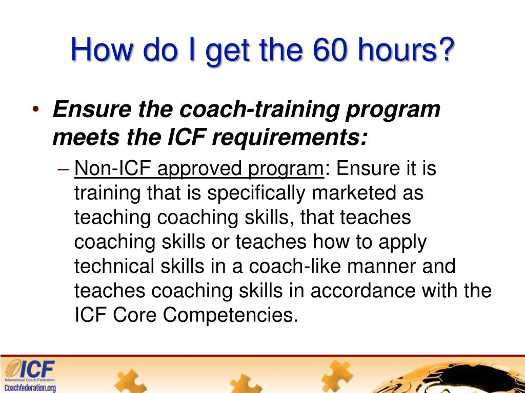 PPT - ICF's Role in the Professionalization of Coaching PowerPoint  Presentation - ID:1676206