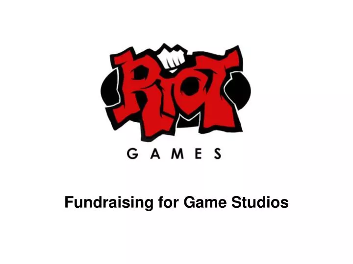 PPT Fundraising for Game Studios PowerPoint Presentation, free download ID1676552