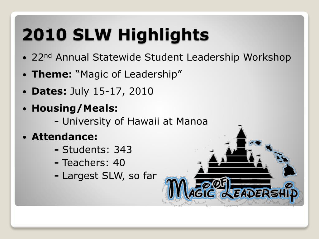PPT - By: The Hawaii State Student Council (HSSC) at the University of ...