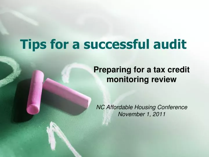 tips for a successful audit n.