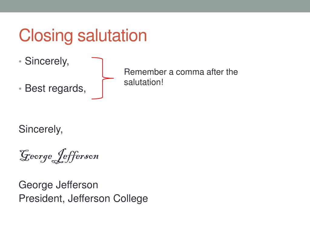 professional closing salutations professional closing salutations