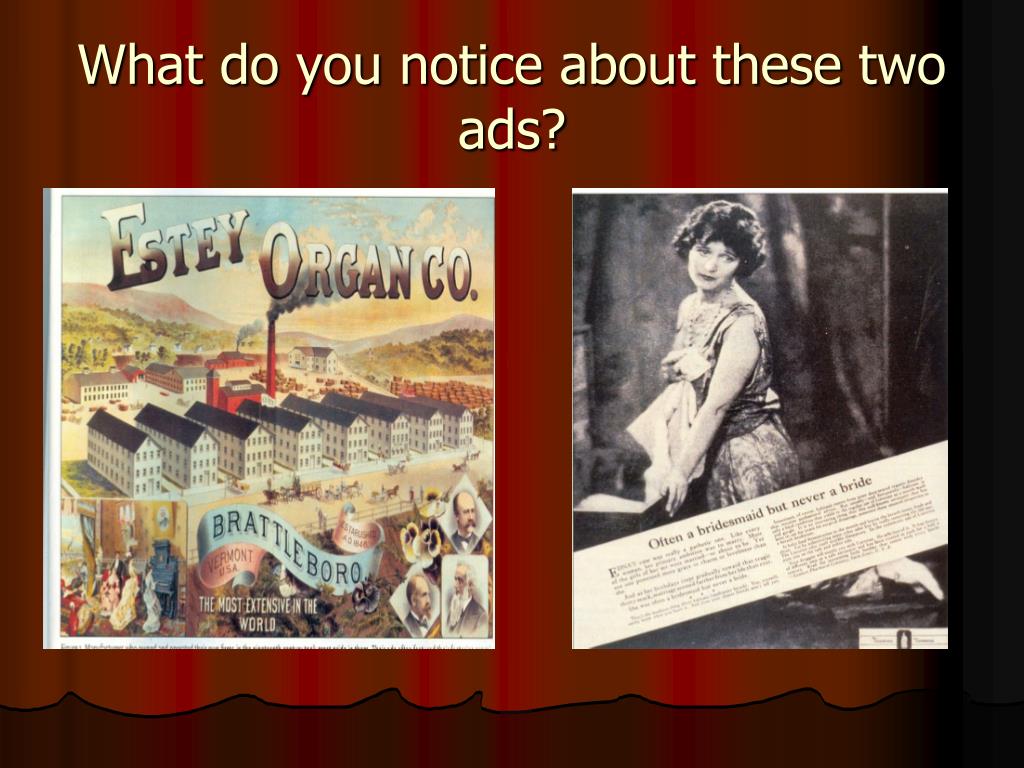 PPT - The Development of Advertising During the Industrial Revolution ...