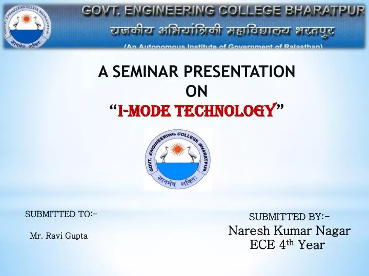 ppt on seminar presentation