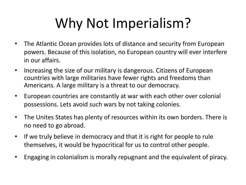 anti american imperialism essay