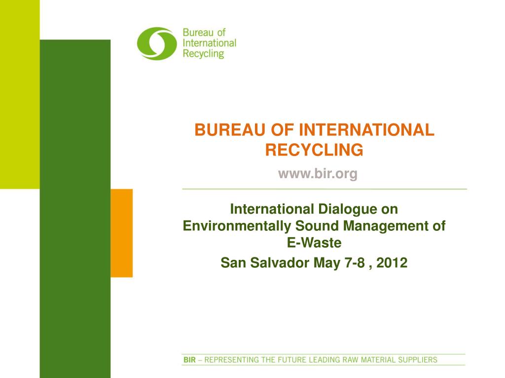PPT - bureau of international recycling PowerPoint Presentation, free  download - ID:1679545