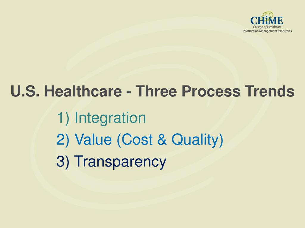 PPT to the Revolution Russ Branzell , FCHIME, CHCIO CEO and