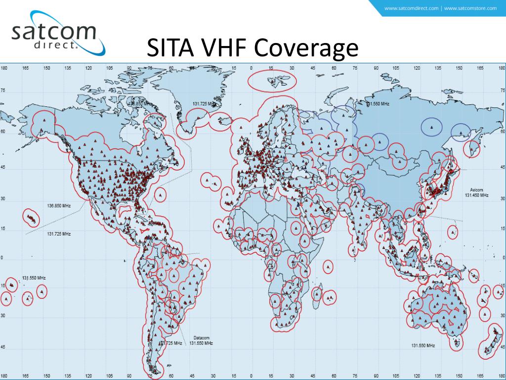 SITA VHF Coverage.