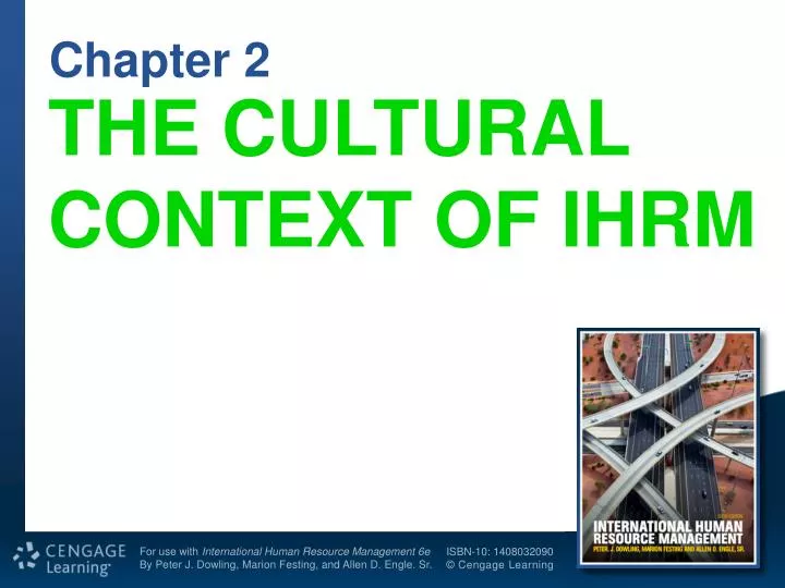 PPT THE CULTURAL CONTEXT OF IHRM PowerPoint Presentation