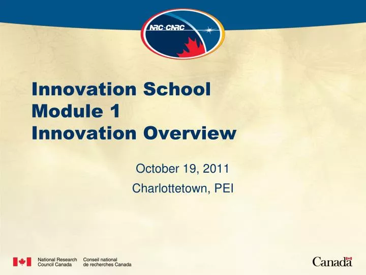 innovation school module 1 innovation overview n.