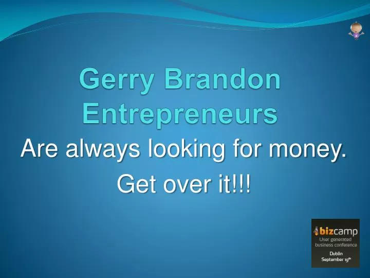 gerry brandon entrepreneurs n.