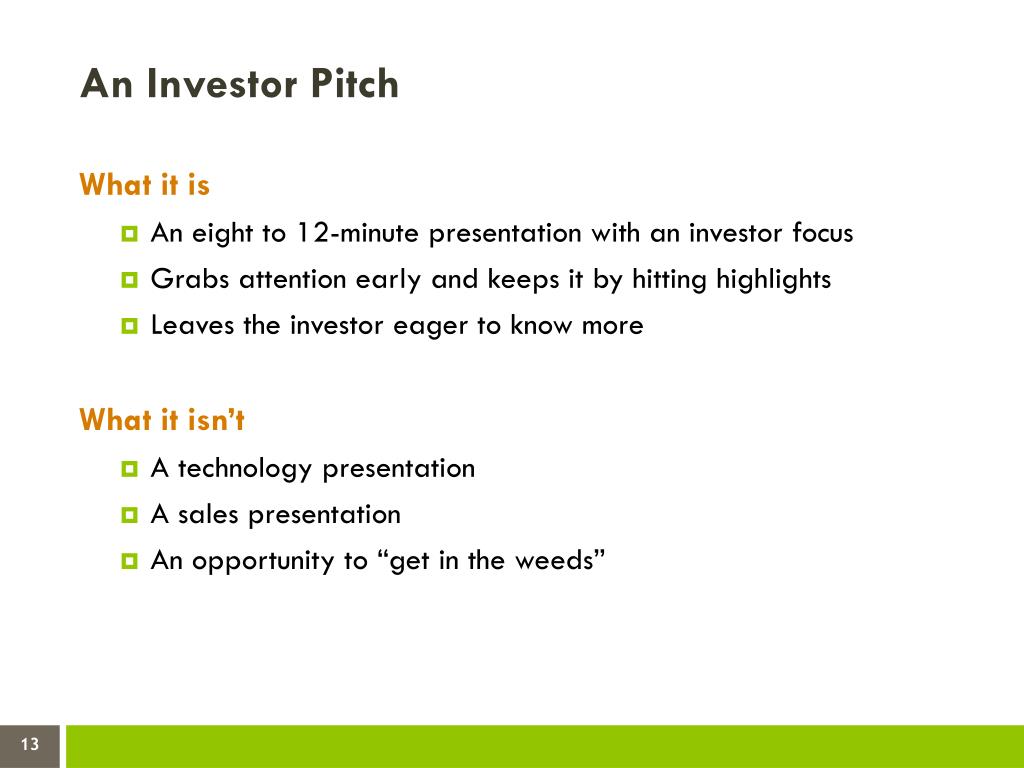 PPT - What Angel Investors Want YOU to Know PowerPoint Presentation ...