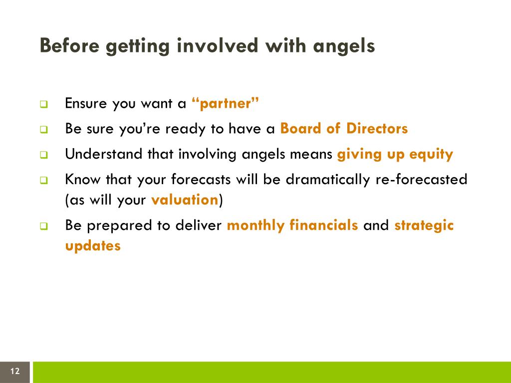 PPT - What Angel Investors Want YOU to Know PowerPoint Presentation ...