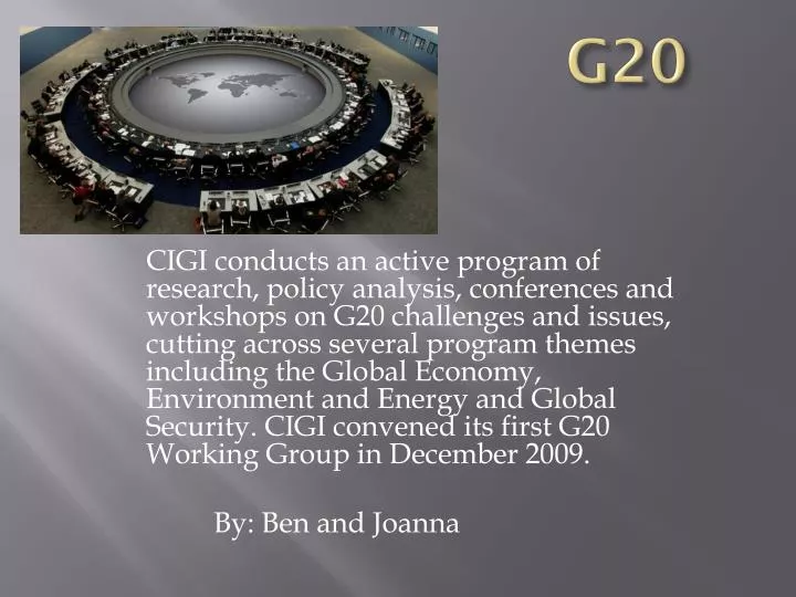 PPT G20 PowerPoint Presentation, free download ID1680767